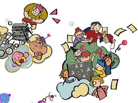 少儿文学期刊连载《梦磁带》系列插画