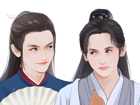 【山河令】同人創(chuàng)作（個人主頁-ZNDMzMzE3NDQ=） - 創(chuàng)作習作 - 站酷設計師秋嗡嗡原創(chuàng)素材 - 站酷ZCOOL