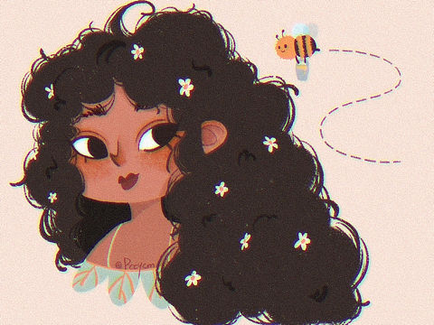 Procreate头像插画