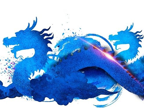 龙主题商业地产公交车身广告