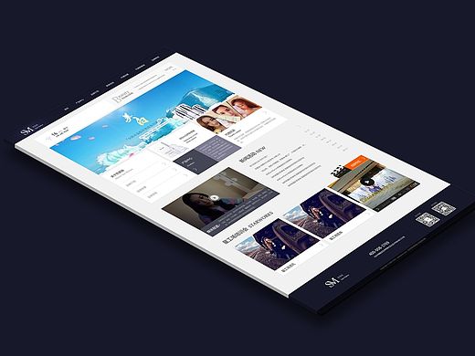 护肤品牌官网改版-思蔓瑞