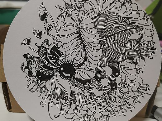 黑白（個人主頁-ZMzcwNDE5MDg=） - 繪畫 - 站酷設(shè)計師琳兒_Liner原創(chuàng)素材 - 站酷ZCOOL