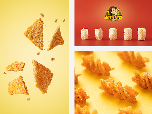 刺猬阿甘零食拍摄