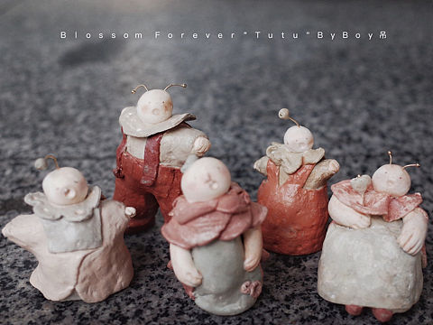 Blossom Forever的系列创作-插画/粘土/周边/展览