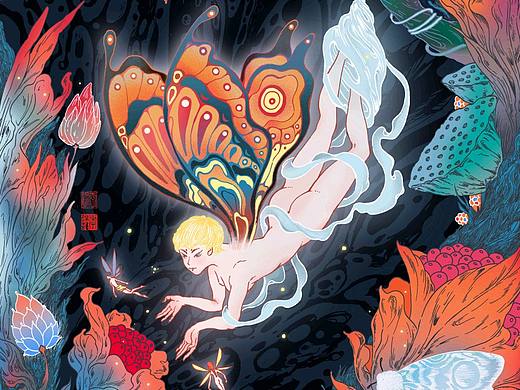 《歸蝶》（個人主頁-ZMzM1Mzg3ODQ=） - 創(chuàng)作習(xí)作 - 站酷設(shè)計師炒粉不加辣原創(chuàng)素材 - 站酷ZCOOL