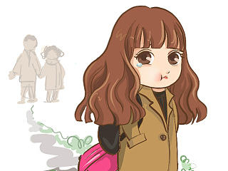 当我离家（个人主页-ZNzU2NjcxMg==） - 单幅漫画 - 站酷设计师goldest原创素材 - 站酷ZCOOL