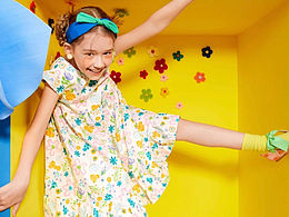 balabala童装618主题拍摄第二弹“怪”好看