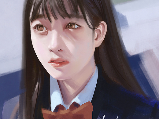 色彩头像练习_素材网站_图片免费下载-zcool站酷