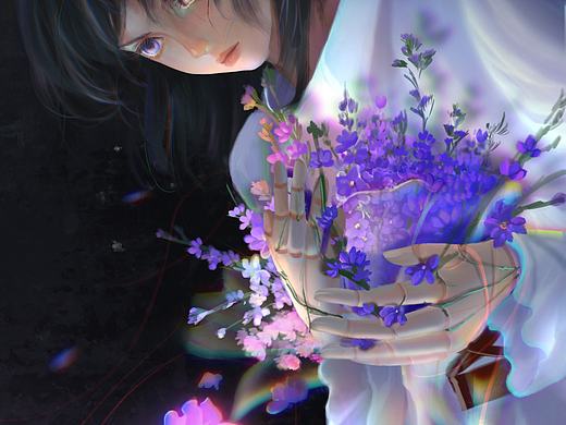 《人偶饲花》——紫罗兰