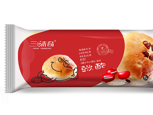 桃酥 面包 粽子 包装设计