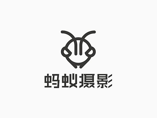 logo 字体设计 摄影器材类 蚂蚁摄影 vi