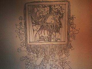 插画 怪物 窗（个人主页-ZNjU0MzgyMA==） - 创作习作 - 站酷设计师吃饱饭晒太阳原创素材 - 站酷ZCOOL