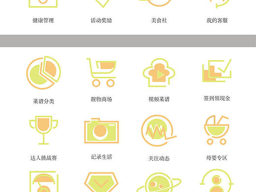 美食APP图标