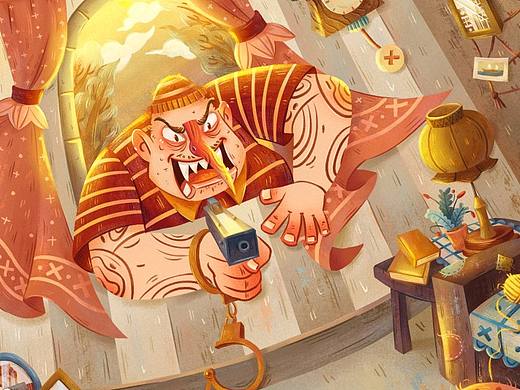 插画：逃犯K杀偶事件2