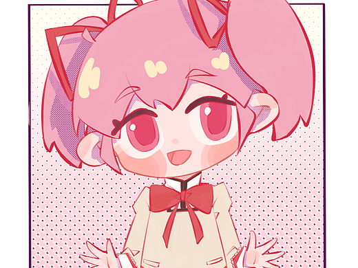 魔法少女小圓（個人主頁-ZNDc1OTI1NDA=） - 創(chuàng)作習(xí)作 - 站酷設(shè)計師雩風(fēng)十六_呀嘿原創(chuàng)素材 - 站酷ZCOOL