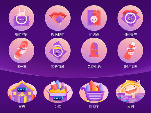ICON | 杜蕾斯主题图标