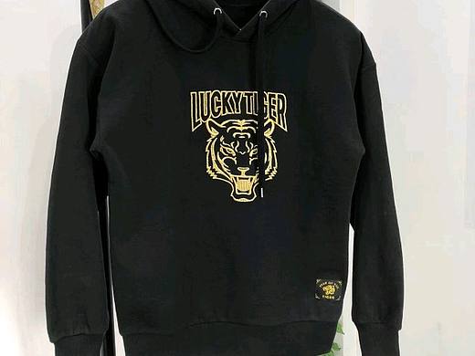 春秋宽松版虎头国潮卫衣