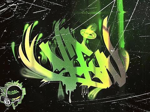 涂鸦handstyle 涂鸦字体设计（个人主页-ZNTUxNTc4MzY=） - 字体/字形 - 站酷设计师GRATIAO原创素材 - 站酷ZCOOL