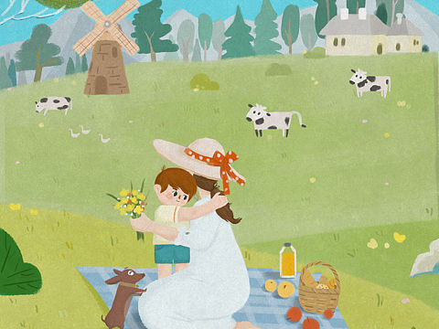 原创插画（个人主页-ZNDc2MzI3MjQ=） - 儿童插画 - 站酷设计师克丽思原创素材 - 站酷ZCOOL