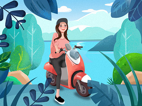 ＃UIDAY01＃自画像（个人主页-ZMzEwOTczMTI=） - 闪屏/壁纸 - 站酷设计师差一点小姐原创素材 - 站酷ZCOOL