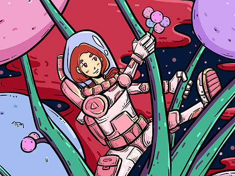 太空幻想和你的日常（个人主页-ZMzA3Mzc5MDQ=） - 概念设定 - 站酷设计师四个字儿原创素材 - 站酷ZCOOL