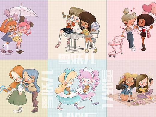 【sister系列】少女插画