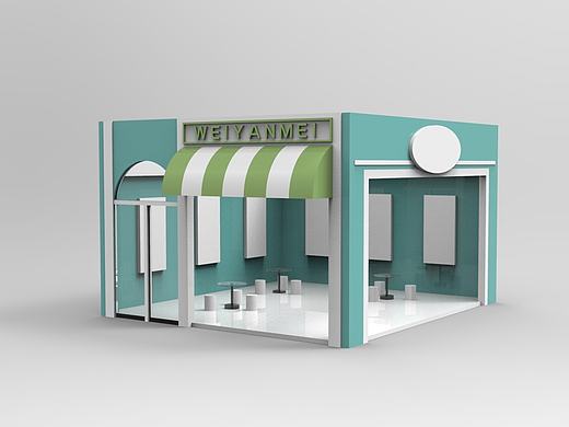 Jelly-冰激凌展厅设计+展厅海报设计