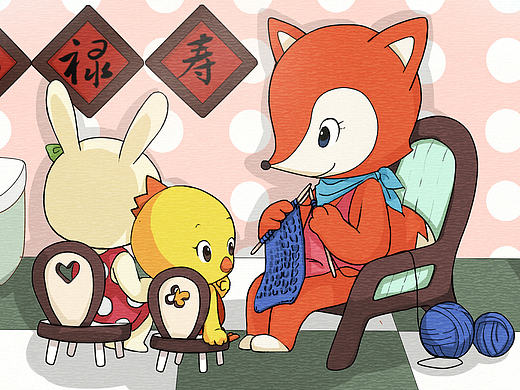 小黄鸡高登高清壁纸之高登做新衣1280