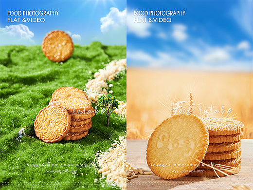 美食摄影 | 三牛饼干创意 ✖ 上海摄食度