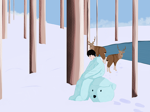 插画临摹（个人主页-ZNDU3NzE3MTY=） - 创作习作 - 站酷设计师米古月_原创素材 - 站酷ZCOOL