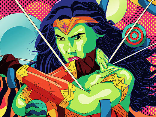 神奇女侠的100种美