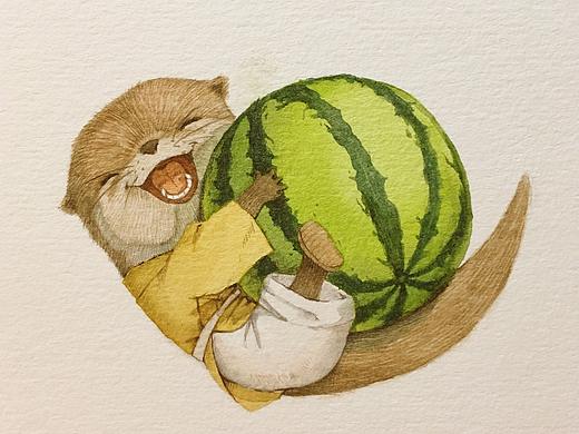 小水獭 人设