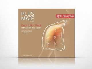 《PLUS MATE》电热敷带包装设计