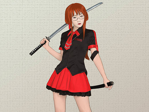 刀女