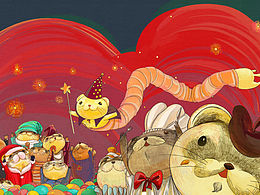 广告插画《雪貂爱好会》