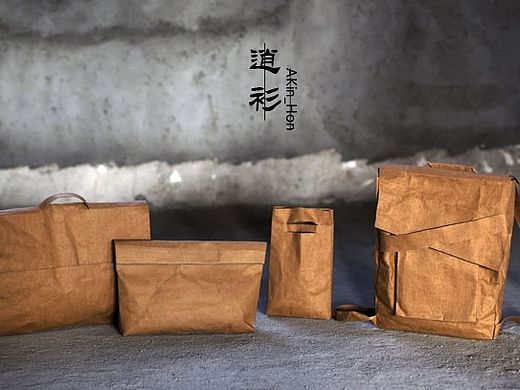 极简女装与环保牛皮纸包