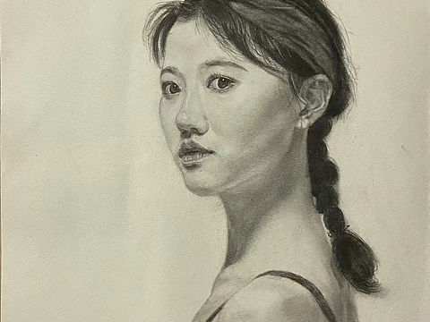 素描头像练习