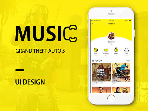 Grand Theft Auto 5 UI
