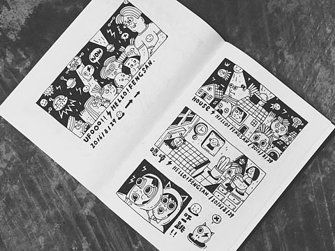 2016.八月（个人主页-ZMTgxMDQ5MzY=） - 新锐潮流插画 - 站酷设计师疯三FENGSAN原创素材 - 站酷ZCOOL