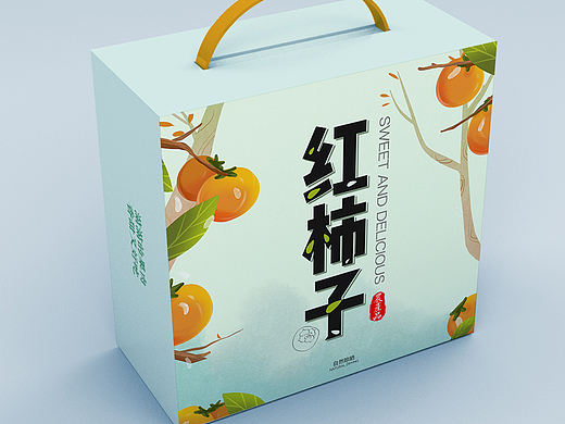 红柿子插画包装设计