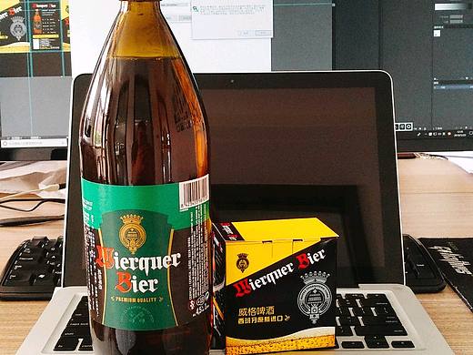 啤酒箱包装纸模型