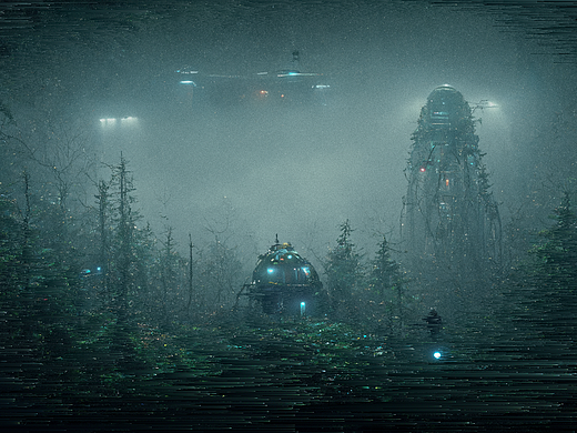Sci-Fi《迷路的外星人和他们的奇特飞船》