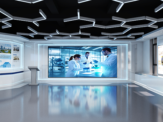 卓越工程師創(chuàng)新研究院企業(yè)展廳設(shè)計(jì)（個(gè)人主頁(yè)-ZNjc2NDM2MzI=） - 展陳設(shè)計(jì) - 站酷設(shè)計(jì)師Lorkafu原創(chuàng)素材 - 站酷ZCOOL