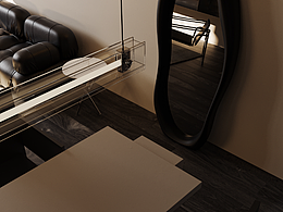 有質(zhì)感的黑色空間