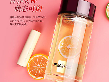 单层女款玻璃杯柠檬片杯壶系列详情页（个人主页-ZMjE4MTM2NDg=） - 其他平面 - 站酷设计师weiqiuqiu原创素材 - 站酷ZCOOL