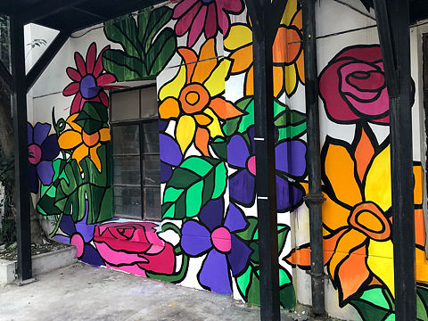 上海·M50微更新项目墙绘