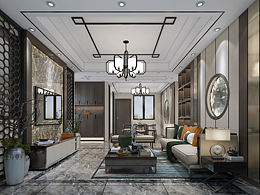 新中式客厅