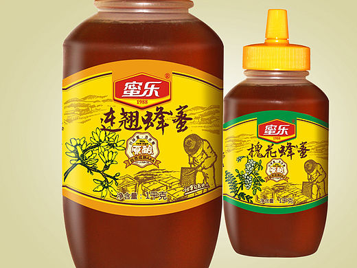 大拿品牌《蜜乐蜂蜜》包装设计