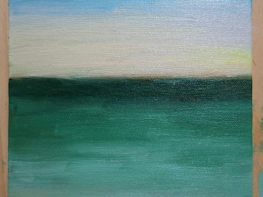 第一天接触油画