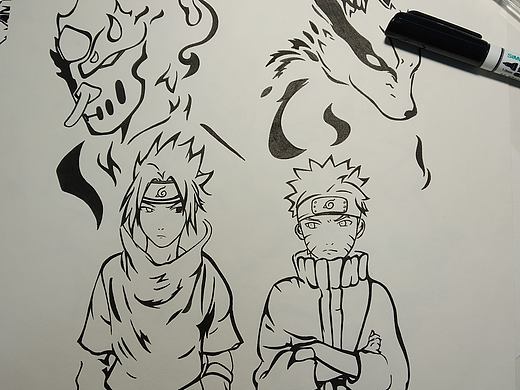 练习随笔  航海王.火影